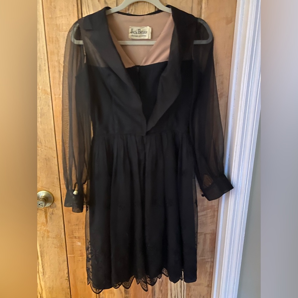 Vintage black dress. Size 4